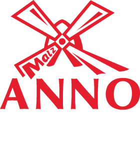 Das Logo der Eventlocation ANNO 1858 am Heumarkt in Köln.
